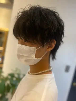 ショート glowm店長 加藤翔太のヘアスタイル