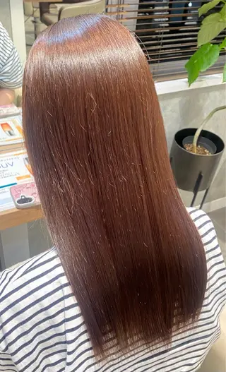 カラー ✨艶髪✨ワンカラー 銀座/Harunaのヘアスタイル