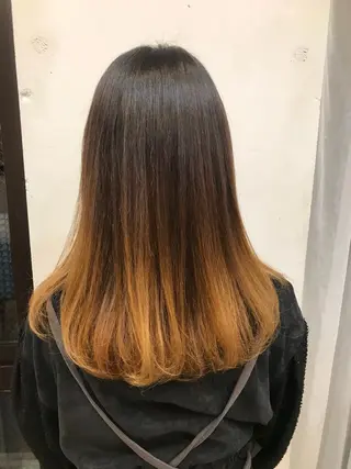 セミロング まろやかカラー🤎 みなとまほのヘアスタイル