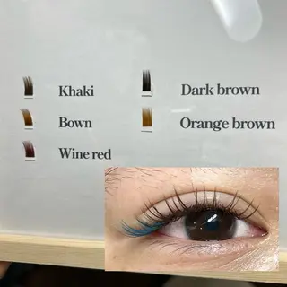 マツエク・マツパ 金子 美穂のマツエク・マツパデザイン