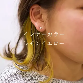 ミディアム カラー ﾊｲﾄｰﾝ/ｶﾗｰ/ 用賀/稲若健太郎のヘアスタイル