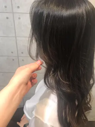 ロング カラー 烏丸韓国ヘア🇰🇷 ayaka🎀のヘアスタイル