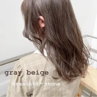 ミディアム カラー ヘアアレンジ ミニボブ/ブリーチ 🌈MISATOのヘアスタイル