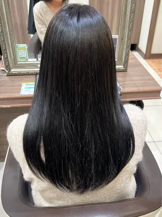 ロング 阪本 紀乃のヘアスタイル