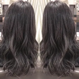 ロング カラー box mico. mutsumiのヘアスタイル
