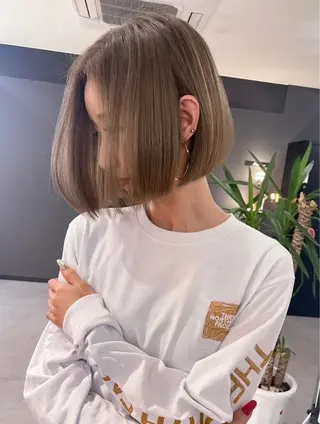 ショート 髪質改善/似合わ せ/ダブルカラー盛田のヘアスタイル