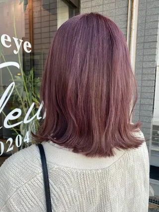 ミディアム 立野 希沙のヘアスタイル
