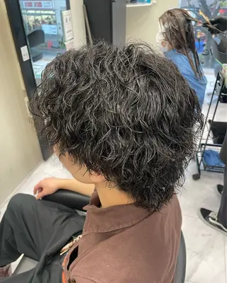 パーマ メンズ 🍒KUMAGAI 🍒のヘアスタイル