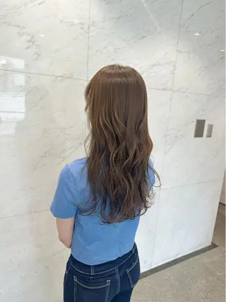 ロング カラー 古田 昂也のヘアスタイル