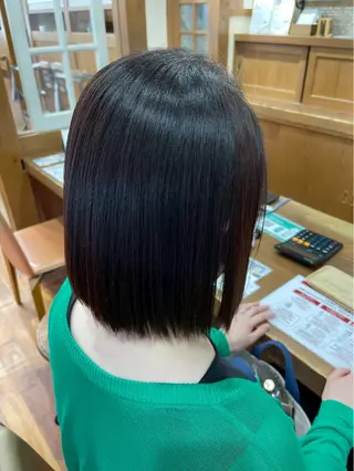 ミディアム 💚ᩚMISAKI/ 艶髪カラー💚ᩚのヘアスタイル
