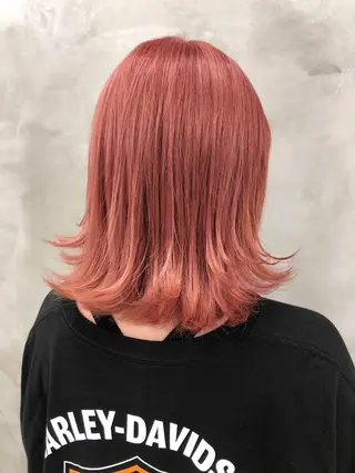 カラー ショート・ボブ 徳竹淳一のヘアスタイル