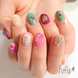 ネイル プライベートサロン Fuflaのネイルデザイン