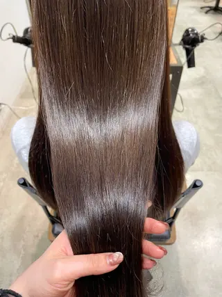 ロング カラー 瀬尾 香乃子のヘアスタイル