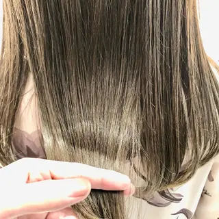 セミロング 天野 涼のヘアスタイル