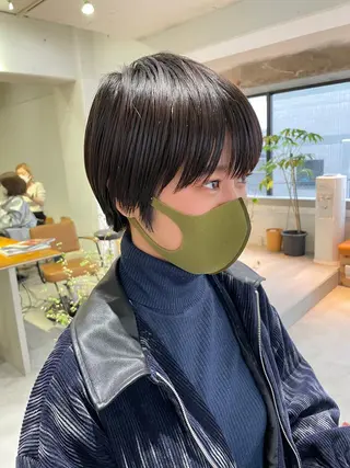 ショート カラー ショート・ボブ 徳竹淳一のヘアスタイル