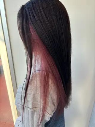 ロング カラー 片桐 美咲のヘアスタイル