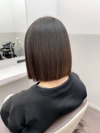 ミディアム 薄田 珠美のヘアスタイル