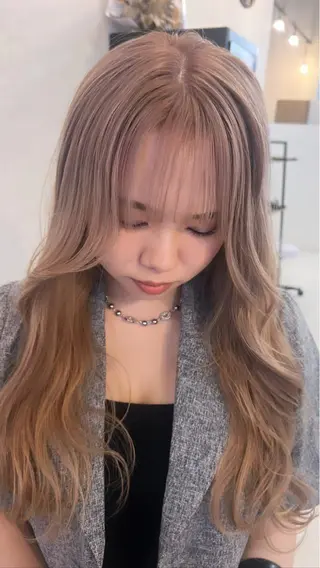 ロング nico🏁 rihoのヘアスタイル