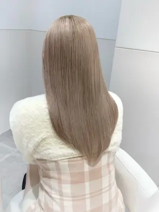 セミロング カラー 🩰透明感カラー♡ UTA🩰のヘアスタイル