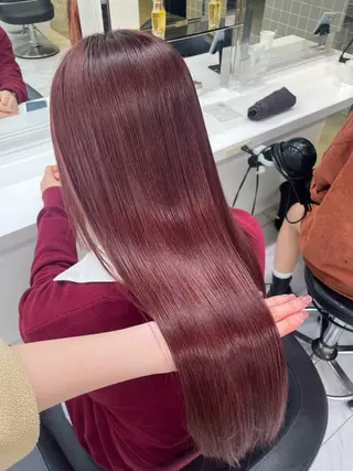 ロング カラー 🎀暖色/ラベンダー /paru🤍のヘアスタイル