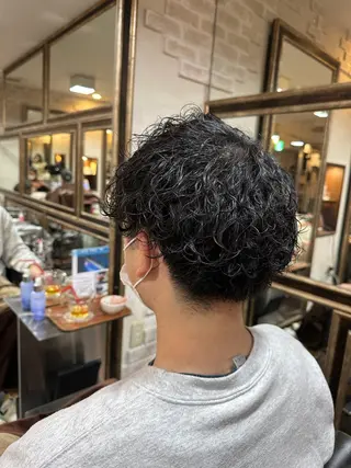 パーマ メンズ LaBless 天王寺 SmartSalon by milbon所属・LaBless大阪 山下颯太のヘアスタイル