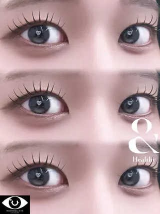 マツエク・マツパ Moe🤍Moon Doll Eyeのマツエク・マツパデザイン