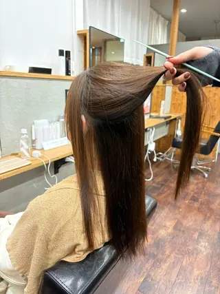 ロング ルプラボウ/豊川 篠島 みなみのヘアスタイル