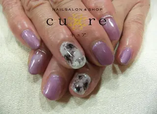 ショート ネイル ネイルサロン Cureのネイルデザイン