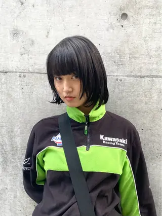 ショート ウチダ ユウヤのヘアスタイル