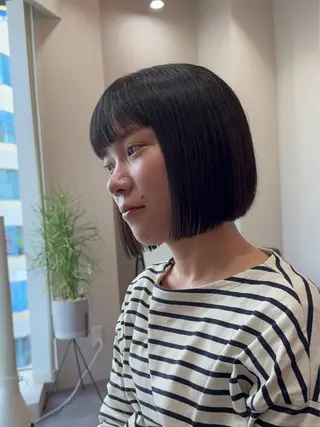 ショート ボブ/髪質改善/ soiナカジママドリのヘアスタイル