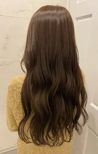 ロング カラー 艶感透明感カラー🤍 hinaのヘアスタイル