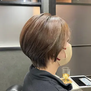 ショート カラー director tatsukiのヘアスタイル