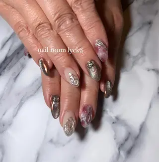 ネイル ﾈｲﾙﾙｰﾑﾘｯｶ 𝐦𝐚𝐲𝐮のネイルデザイン