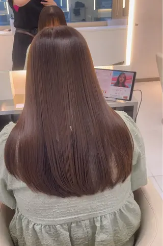 ロング カラー asterisk ななかのヘアスタイル