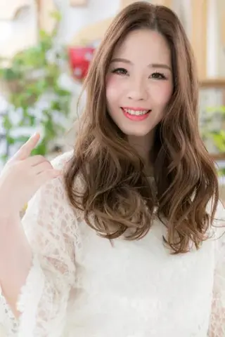ロング カラー クセ毛解決💠艶髪 縮毛矯正💠棚村竜太のヘアスタイル