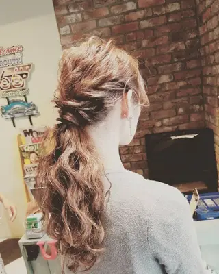 ロング ヘアセット/髪質改善 /カラー/TADOのヘアスタイル