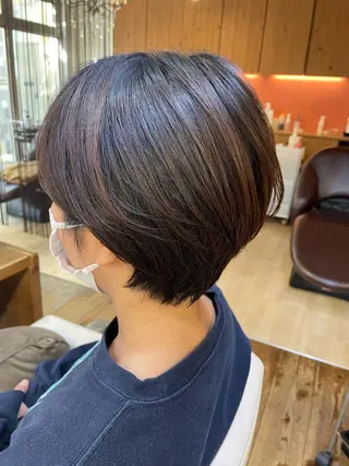 ショート 山木 裕子のヘアスタイル