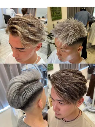 ショート カラー メンズ 💈men's💈 satoru中目黒のヘアスタイル