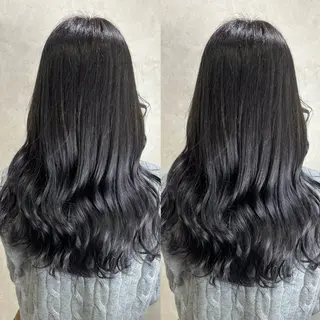 ロング カラー Rin♡透明感ピンク 🎀白肌ラベンダーのヘアスタイル