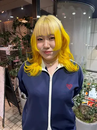 ミディアム カラー designcolo r/似合わせNOKAのヘアスタイル