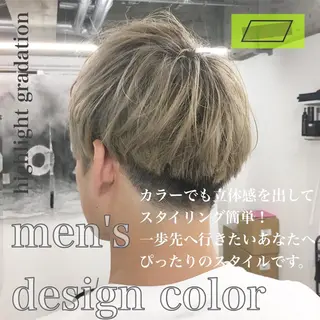 カラー メンズ メンズサロン rootのヘアスタイル