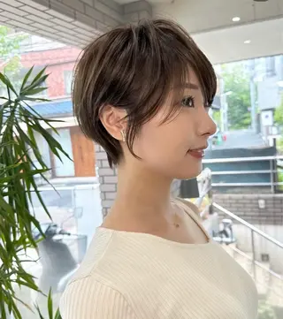 ショート 🫧似合わせショート イシダ🫧のヘアスタイル