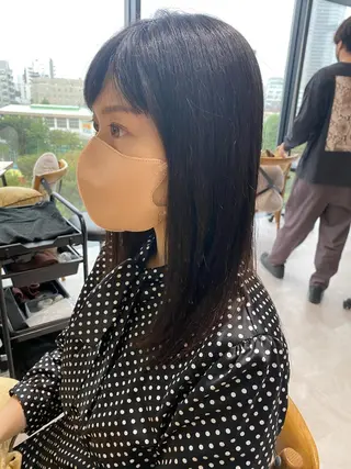 セミロング 似合う髪型が 分からない方へのヘアスタイル