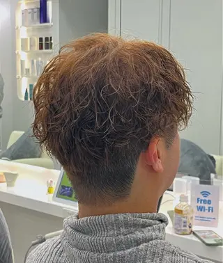 パーマ メンズ ✨🫧ショート・ボブ 特化🫧✨古川凌大のヘアスタイル