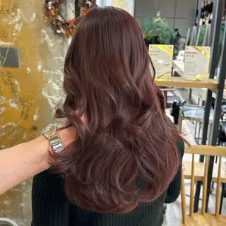 ロング メンズ縮毛矯正 ニュアンスパーマのヘアスタイル