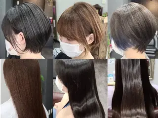 ショート カラー 井澗 修二のヘアスタイル