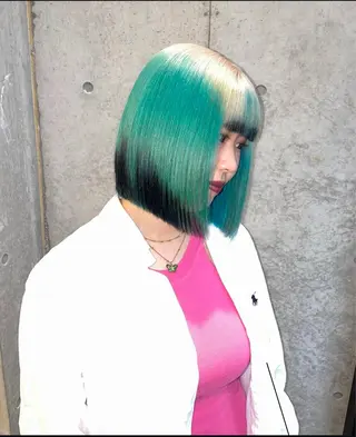 ショート カラー Mizobe misakiのヘアスタイル