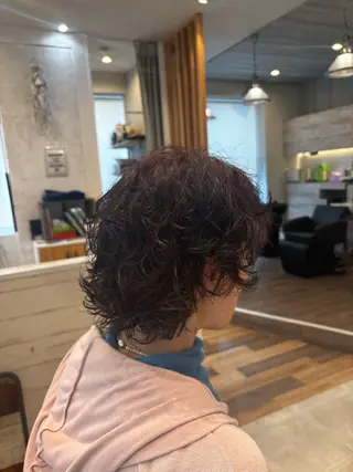 ショート パーマ あすか/ 松本/モデル募集中のヘアスタイル
