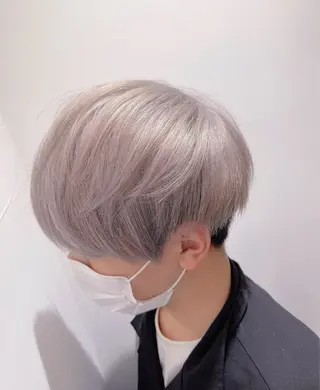 カラー 【メンズパーマ✨️ 髪質改善矯正】岩城のヘアスタイル