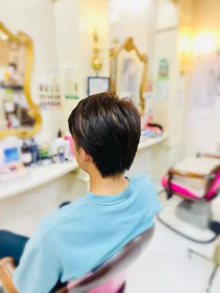 ショート 菅沼 美咲のヘアスタイル
